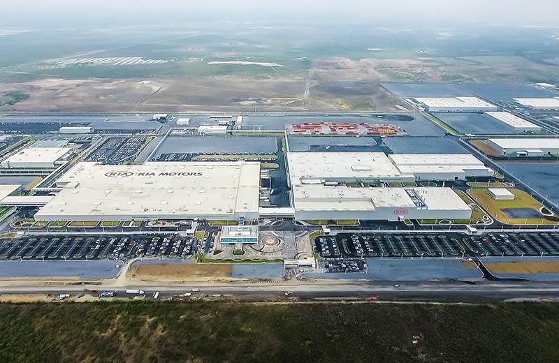 In 2016 KIA officially opens Mexico production facility